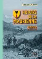 Histoire de la Maurienne (Tome 4-b), La Révolution