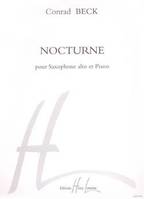 Nocturne, Saxophone Mib et piano