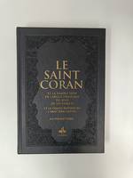 Saint Coran - Arabe franCais phonEtique - cartonnE - Grand Format (17 x 24) - noir