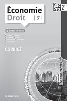 Ressources + Economie - Droit Sde Bac Pro 3e édition Corrigé