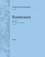 Rautavaara: Konzert Op. 45, für Klavier und Orchester