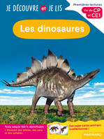 Je découvre et je lis CP et CE1 - Les dinosaures, Premières lectures, premières découvertes