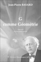 G comme géométrie