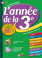 L'ANNEE DE LA 3E + 1 LIVRET DE JEUX - TOUT POUR REUSSIR