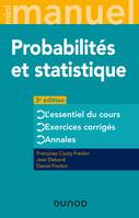 Mini Manuel - Probabilités et statistique - 3e éd., Cours + Annales + Exos