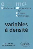 Variables à densité