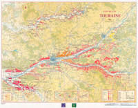 Poster Vins de Touraine (affiche plastifiée)