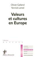 Valeurs et cultures en Europe