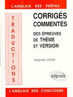 Traductions., [1], Traductions (thème et version) 84/88