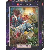 Puzzle 1000 pcs - Fauna fantaisies éléphant