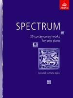 Spectrum, 20 contemporary works for solo piano