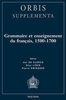 Grammaire et enseignement du français, 1500-1700