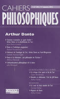 CAHIERS PHILOSOPHIQUES N.144 ; Arthur Danto