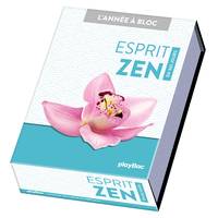 Calendrier Esprit zen en 365 jours - L'Année à Bloc