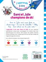 Jeux et Jouets Livres Livres pour les  6-9 ans Premières lectures J'apprends à lire avec Sami et Julie, Sami et Julie, champions de ski / niveau 3, fin de CP Emmanuelle Massonaud