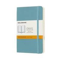 CARNET LIGNE POCHE SOUPLE BLEU