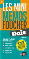 Les mini mémos Foucher - Paie - 3ème édition - Révision