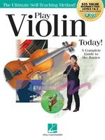 Play Violin Today! Beginner's Pack, Method Books for Levels 1 & 2 Plus Online Audio & Video Access