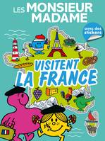 Les Monsieur Madame visitent la France - Livre d'activités, Activités et autocollants