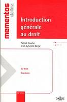 Introduction générale au droit - 12e éd., Mémentos