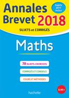 Annales Brevet 2018 Maths