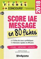 Score iae message en 80 fiches 2018