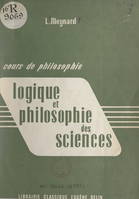 Cours de philosophie, Logique et philosophie des sciences