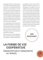 La forme de vie coopérative, Démocratie et émancipation au travail