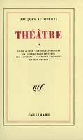 Théâtre (Tome 4)