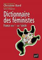 Dictionnaire des féministes , France, XVIIIe-XXIe siècle