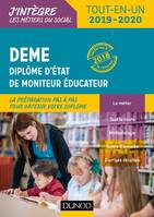 DEME - Tout-en-un - 2019-2020, Diplôme d'État de Moniteur Éducateur