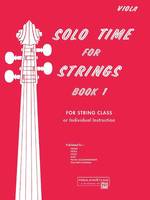 Solo Time for Strings, Book 1