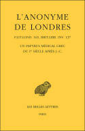 L'Anonyme de Londres, Un papyrus médical grec du Ier siècle après J.-C.