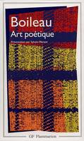 Art poétique, EPITRES, ODES, POESIES DIVERSES ET EPIGRAMMES