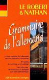 Grammaire de l'allemand robert et Nathan