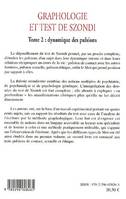 2, Graphologie et test de Szondi, Tome 2 : dynamique des pulsions