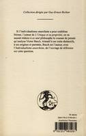 L'Individualisme anarchiste, Max Stirner