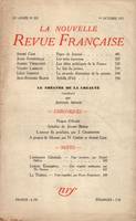 La Nouvelle Revue Française N° 229 (Octobre 1932)