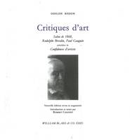 Critiques d'art, Salon de 1868, Rodolphe Bresdin, Paul Gauguin