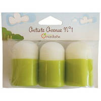 Set de 3 tampons mousse -