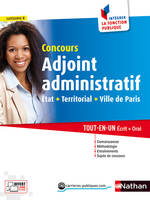 Concours adjoint administratif état+territorial+ville de Paris N 48 - Intégrer la fonct pub - 2016