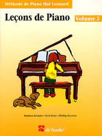 Leçons de Piano, volume 3, Méthode de Piano Hal Leonard