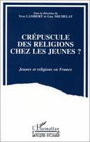 Crépuscules des religions chez les jeunes, Jeunes et religion en France