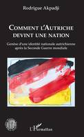 Comment l'Autriche devint une nation, Genèse d'une identité nationale autrichienne après la seconde guerre mondiale