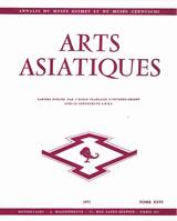 ARTS ASIATIQUES no. 26 (1973)