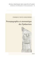 Prosopographie et onomastique des Épidauriens, (Ve s. av. J.-C. - IVe s. apr. J.-C.)
