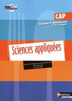 Sciences appliquées - CAP Cuisine et RestaurantLivre de l'élève