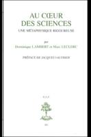 BAP n°60 - Au coeur des sciences, une métaphysique rigoureuse