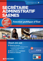 Secrétaire administratif SAENES catégorie B. Fonction publique d'état Concours 2012