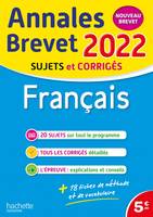 Annales Brevet 2022 Français